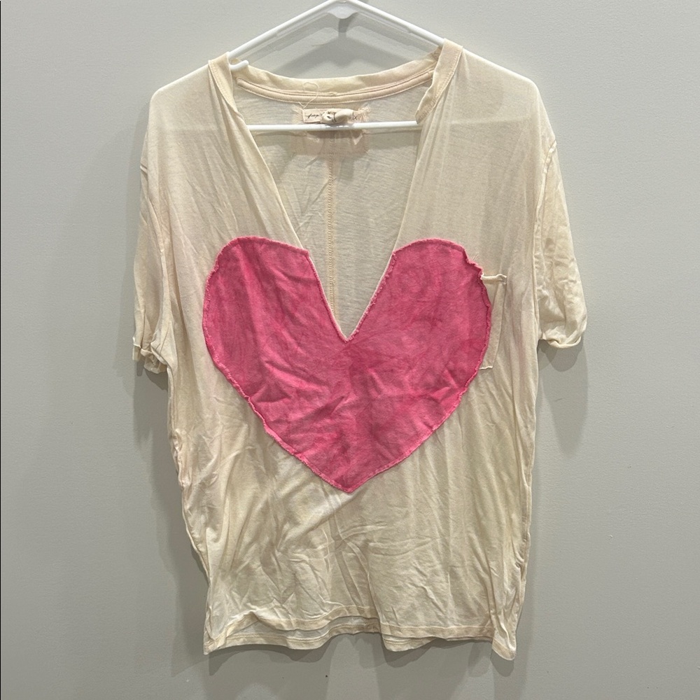 Free People Heart Tee